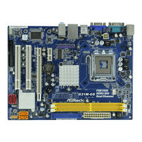 ASROCK G31M-S R2.0 QVL User Manual