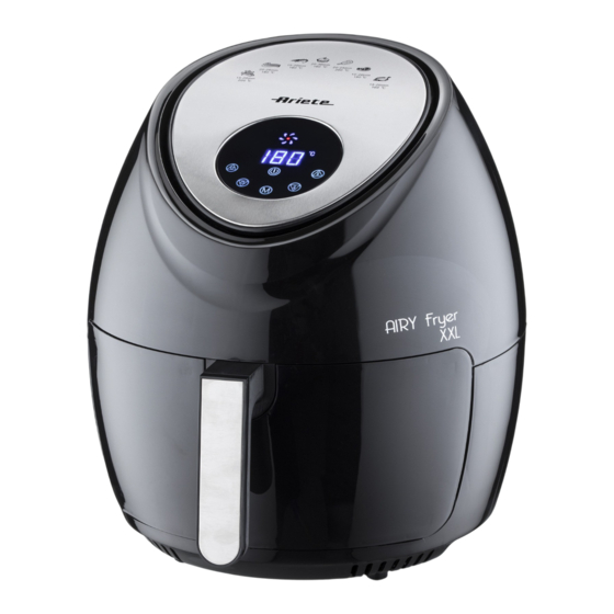 ARIETE Airy Fryer XXL 4618 Manual