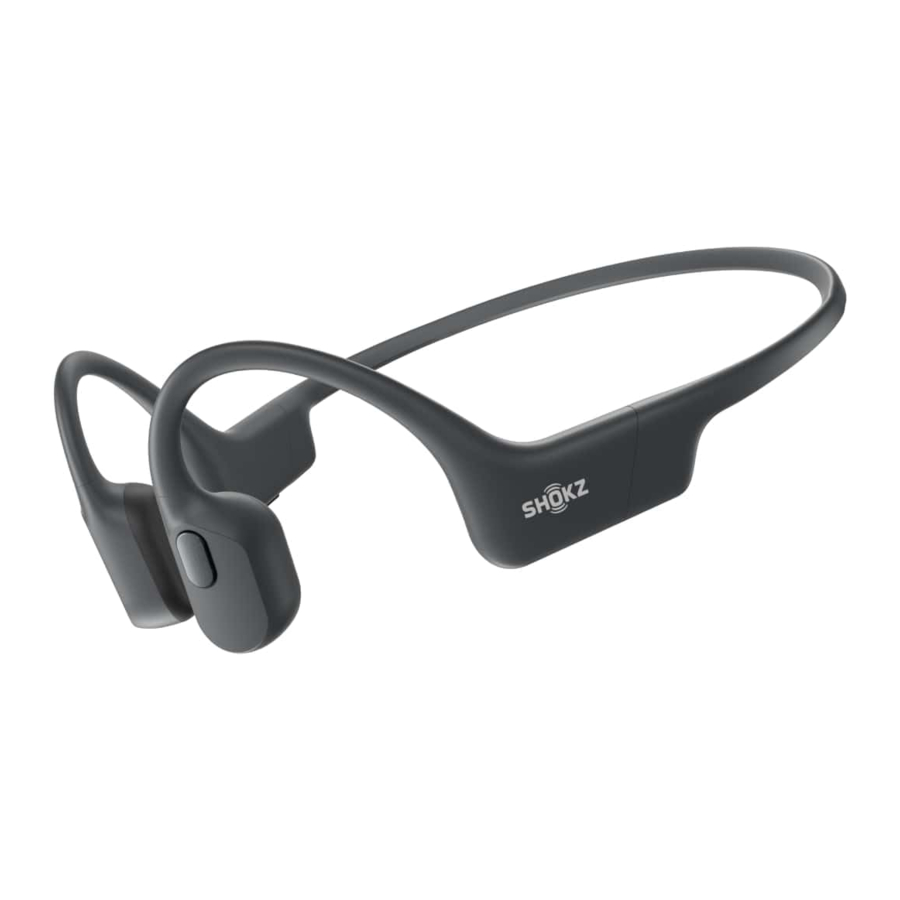 Shokz OPENRUN S805, S806 - Headphone Manual