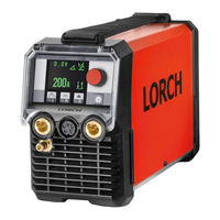 Lorch MicorTIG 200 DC ControlPro Operation Manual
