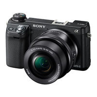 Sony Alpha NEX-6Y Instruction Manual