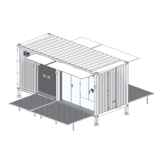 SMA MEDIUM VOLTAGE POWER STATION 630SC-JP Transportation And Installation Requirements