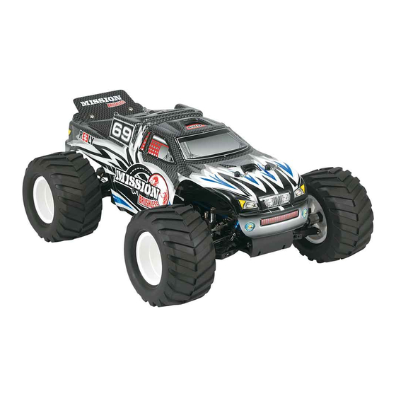 Reely ROAD 1:10 EP Monstertruck "MISSION" 4WD RtR Operating Instructions Manual