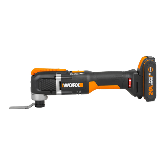 Worx Sonicrafter WX696 Series Original Instructions Manual