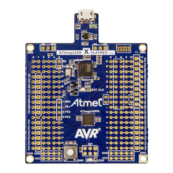 Microchip Technology ATMEGA168PB-XMINI User Manual