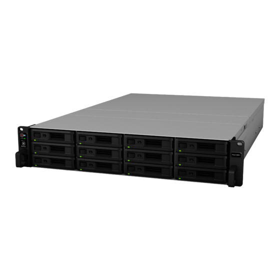 Synology RackStation RS2418RP+ Manuals