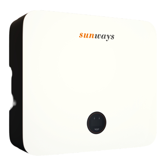 Sunways STS 3 KTL Series User Manual