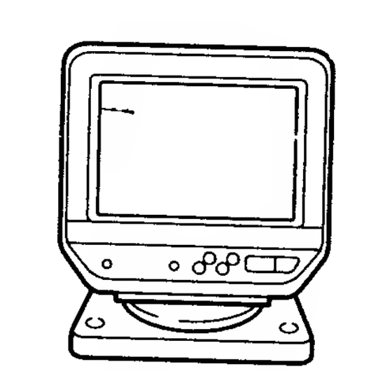 Sony Trinitron KV-9PT50 Operating Instructions Manual