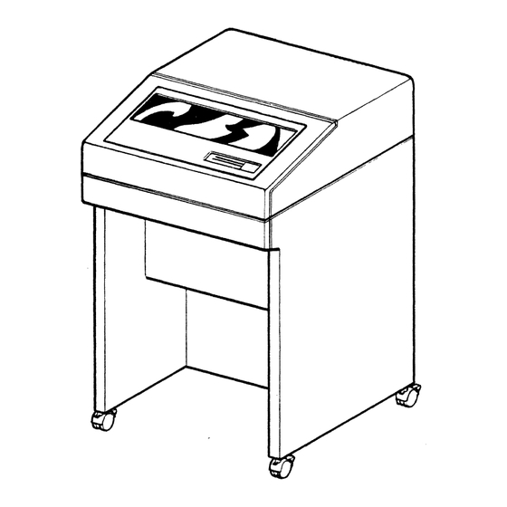 Centronics LINEWRITER 400 Setup Manual