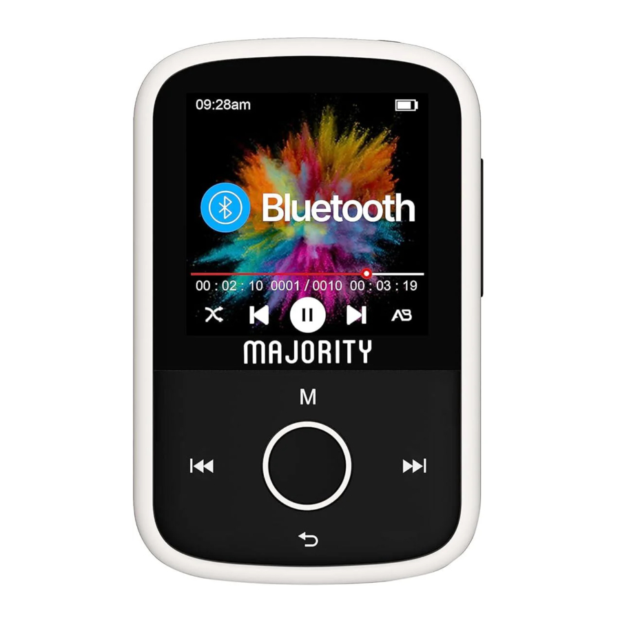 MAJORITY MP3 Go - MP3 Player Manual