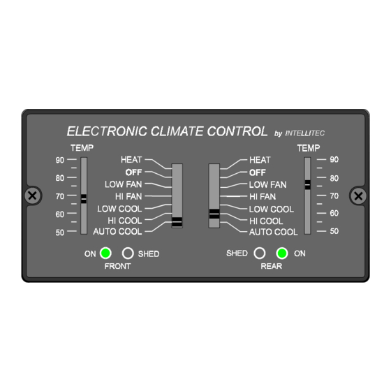 Intellitec ECC Service Manual