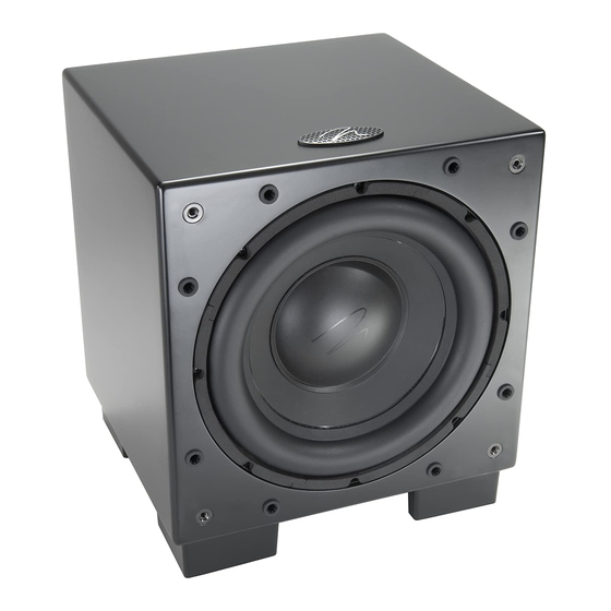 MartinLogan Dynamo 1000W User Manual