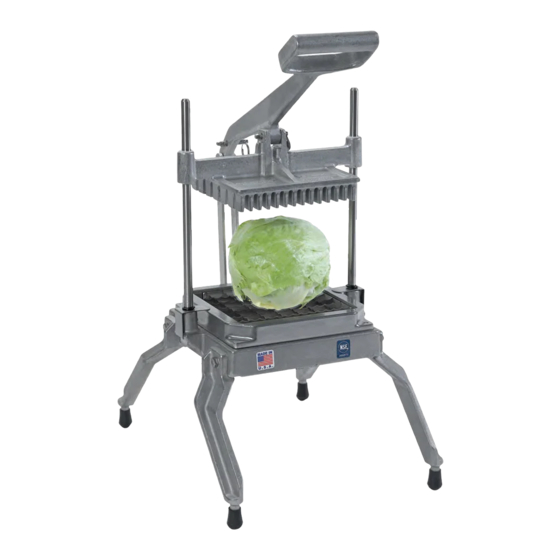 Nemco EasyLettuceKutter N55650 Operating And Maintenance Instructions