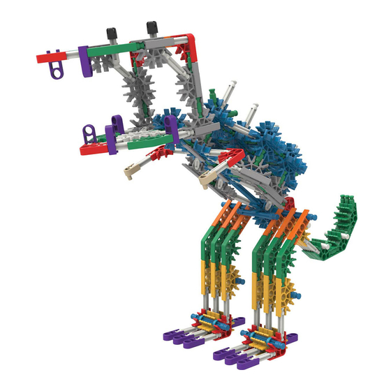 K'Nex PREHISTORIC CREATURES Manual