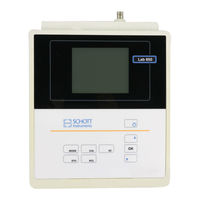 SCHOTT Lab 850 Operating Manual