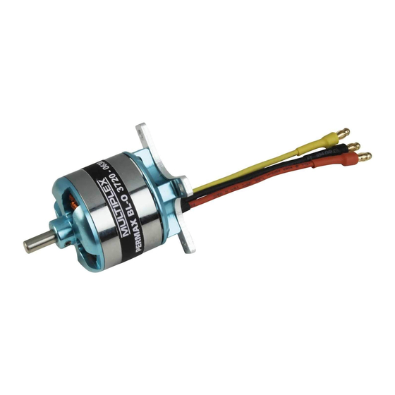 Multiplex PERMAX BL-O 3720-0630 Operating Instructions
