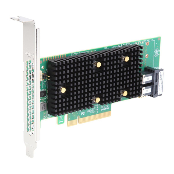 Broadcom MegaRAID 9440-8i Quick Installation Manual