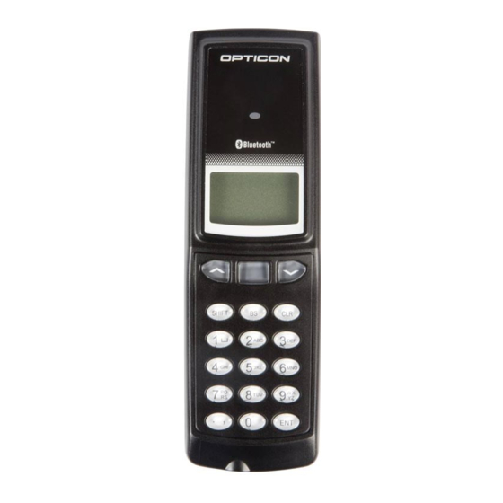 Opticon PX-35 Quick Start Manual