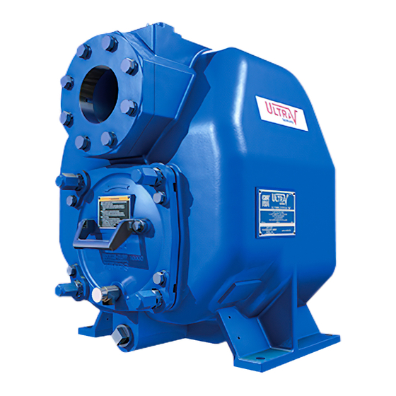 GORMAN-RUPP PUMPS ULTRA V V4C60SC-B Series Installation, Operation, And Maintenance Manual With Parts List