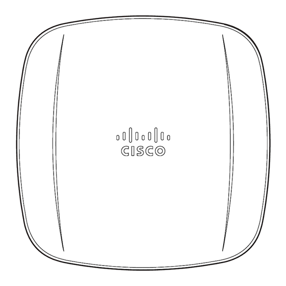 Cisco Meraki CW9163E Installation Manual