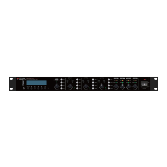 HELVIA HMX-44A PLAY Series Manuals