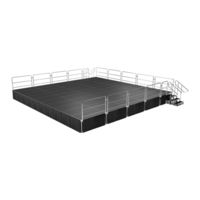 thomann Stairville Tour Stage Assembly Instructions Manual