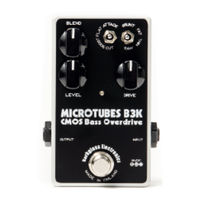 Darkglass Electronics Microtubes B3K User Manual