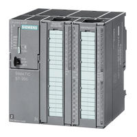 Siemens SIMATIC S7-300 CPU Data: CPU 315-T-2 DP Installation And Operating Instructions Manual