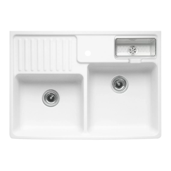Villeroy & Boch Butler Double Sink 6323 Installation Instructions