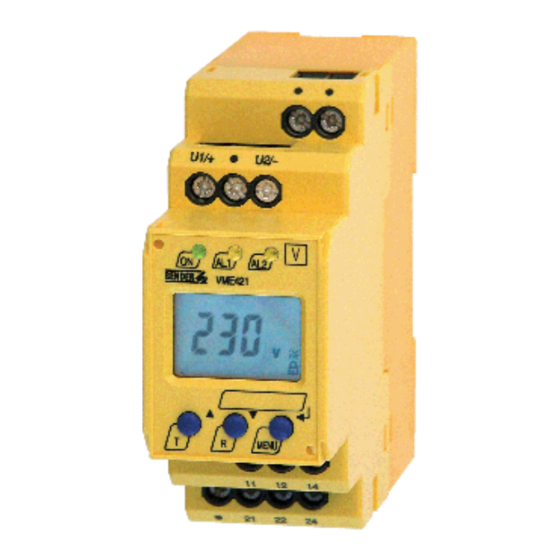 Bender VME421H Manual