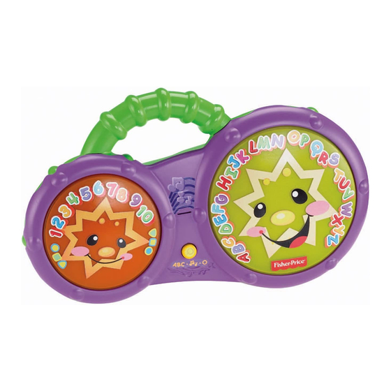 Fisher-Price Laugh & Learn Bathtime Bongos Instructions