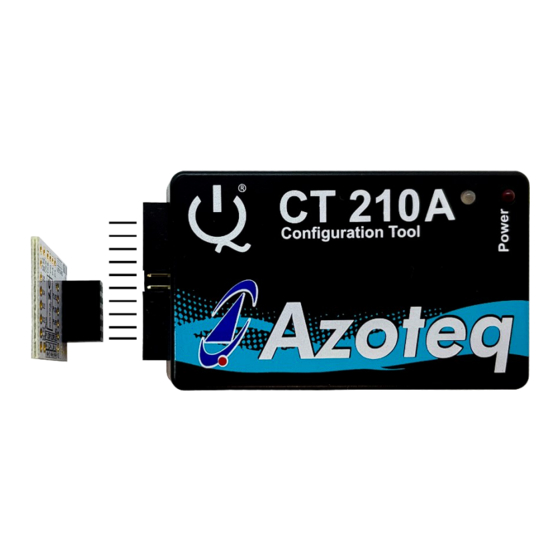 Azoteq IQ Switch ProxFusion IQS7222DEV01 User Manual