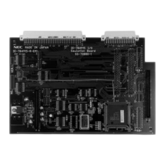 NEC IE-784915-R-EM1 User Manual