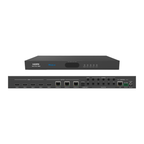 RGBLE MHD-44HT User Manual