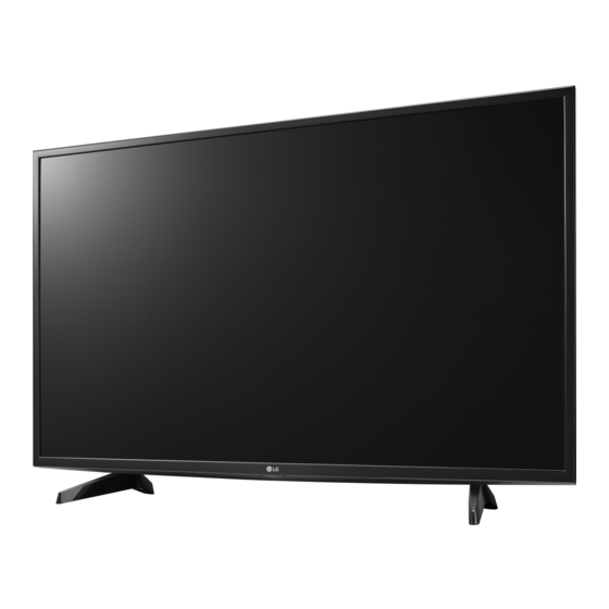 LG 32LH570B Easy Setup Manual