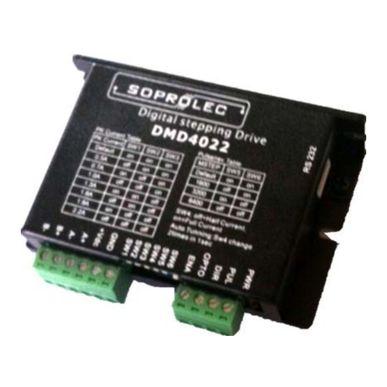 SOPROLEC DMD4022 User Manual