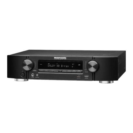 Marantz NR1504 Specification Sheet