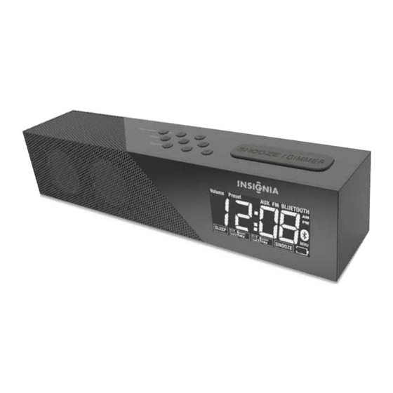 Insignia best sale alarm clock