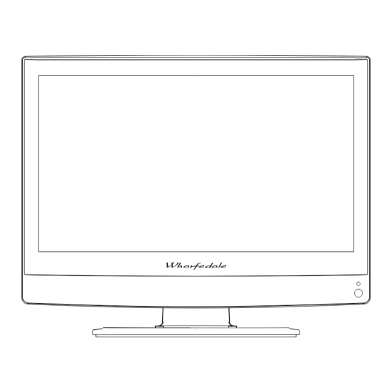 Wharfedale Pro 15”/19” HD Ready LCD TV User Manual