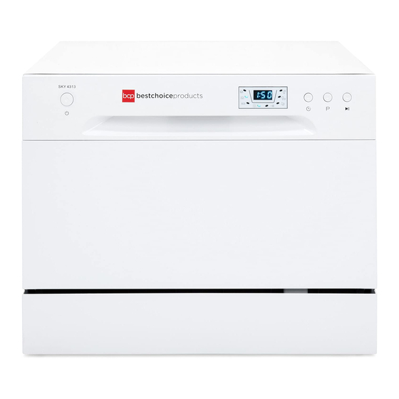 User Manuals: BCP SKY4313 Stainless Steel Dishwasher