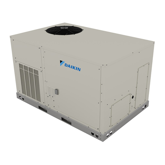 Daikin DBG Series Service Instructions Manual