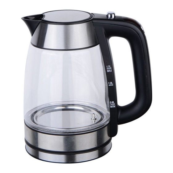 Team Kalorik TKG JK 1040 Glass Kettle Manuals