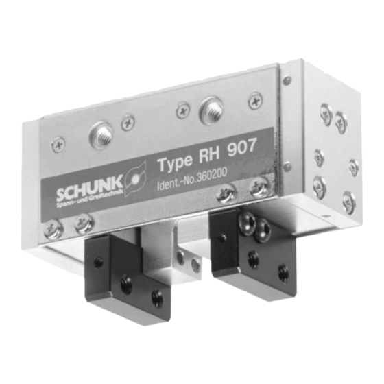 SCHUNK RH 901 K Operating Manual