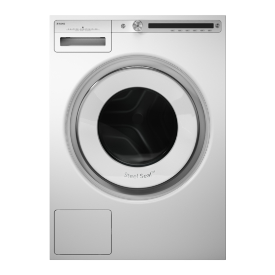 Asko WM75.1B Instructions For Use Manual