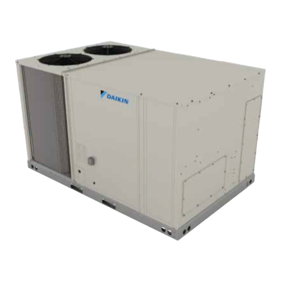 Daikin DBG Series Installation Instructions Manual