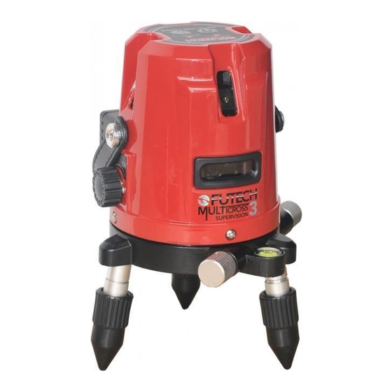 Futech MULTICROSS 3 Super Vision GREEN User Manual