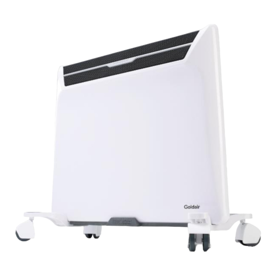 Goldair PLATINUM GPPH610 Operating Instructions Manual