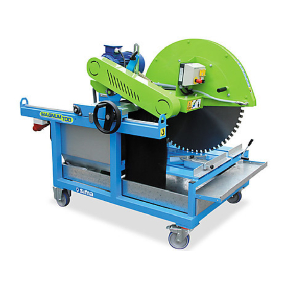 Sima MAGNUM 700L Original User Manual