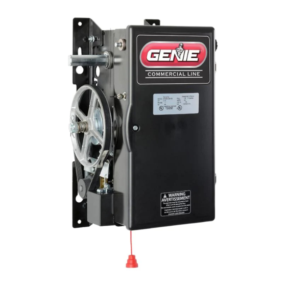 Genie GCL-MJ Manual