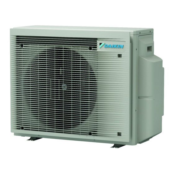 Daikin 3MXM40A2V1B Installation Manual